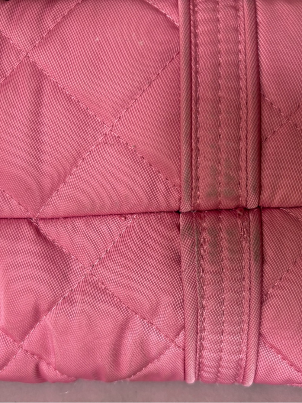 VERA BRADLEY STRAWBERRY ICE PINK Iconic Tote Performance Twill - Picture 8 of 9